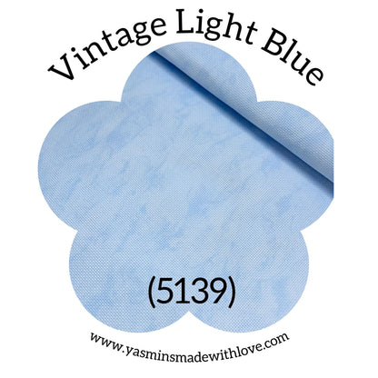 Zweigart 14ct Vintage Light Blue Aida – 5139