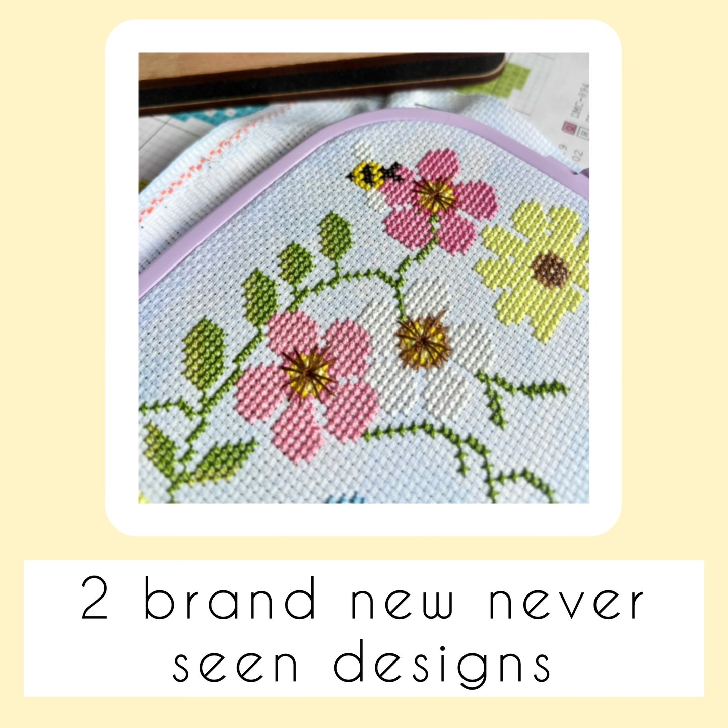 Spring Mystery Box | Quarterly Cross Stitch Subscription Box