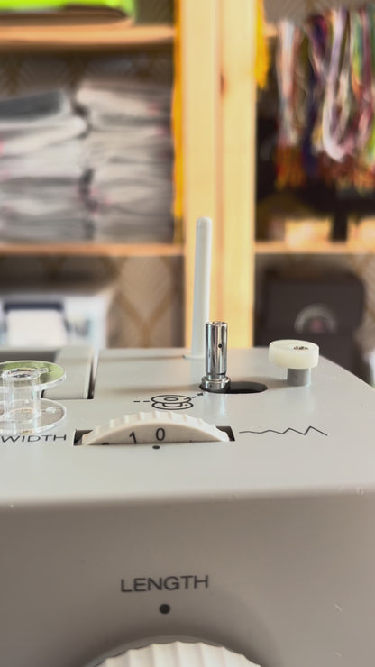 Hand-painted  Sewing Machine Bobbin Case