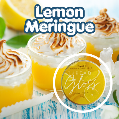 Lemon Meringue Scented Thread Gloss
